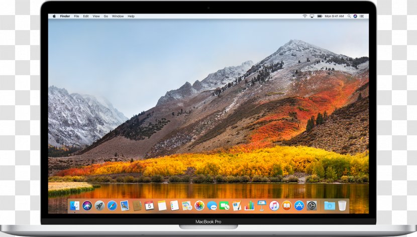 MacBook Pro MacOS High Sierra - Macbook - Computer Desktop Pc Transparent PNG