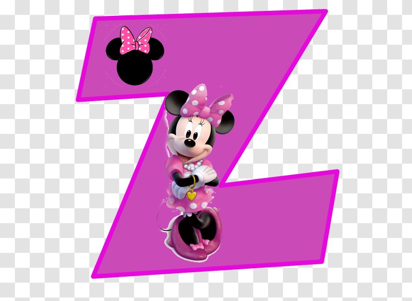 Minnie Mouse Mickey Letter Alphabet YouTube - Purple - Clolorful Letters Transparent PNG