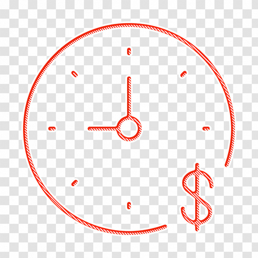 Time Is Money Icon Clock Icon Business Icon Transparent PNG