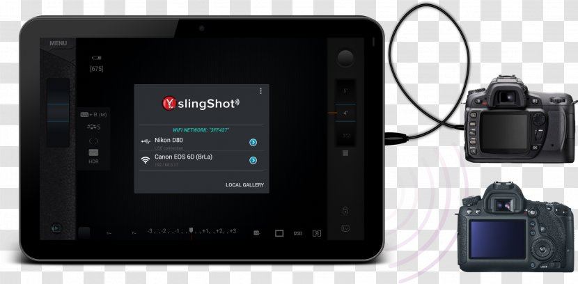 Canon EOS Camera Electronics Digital SLR Android - Slr - Connect Transparent PNG