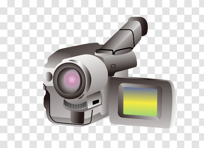 Video Camera - Highdefinition Television - Vector Transparent PNG