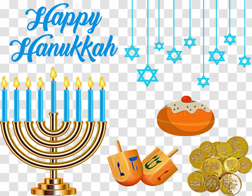 Happy Hanukkah Hanukkah Transparent PNG