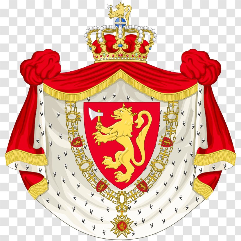 Coat Of Arms Norway Union Between Sweden And Royal The United Kingdom - Lion - Crest Transparent PNG