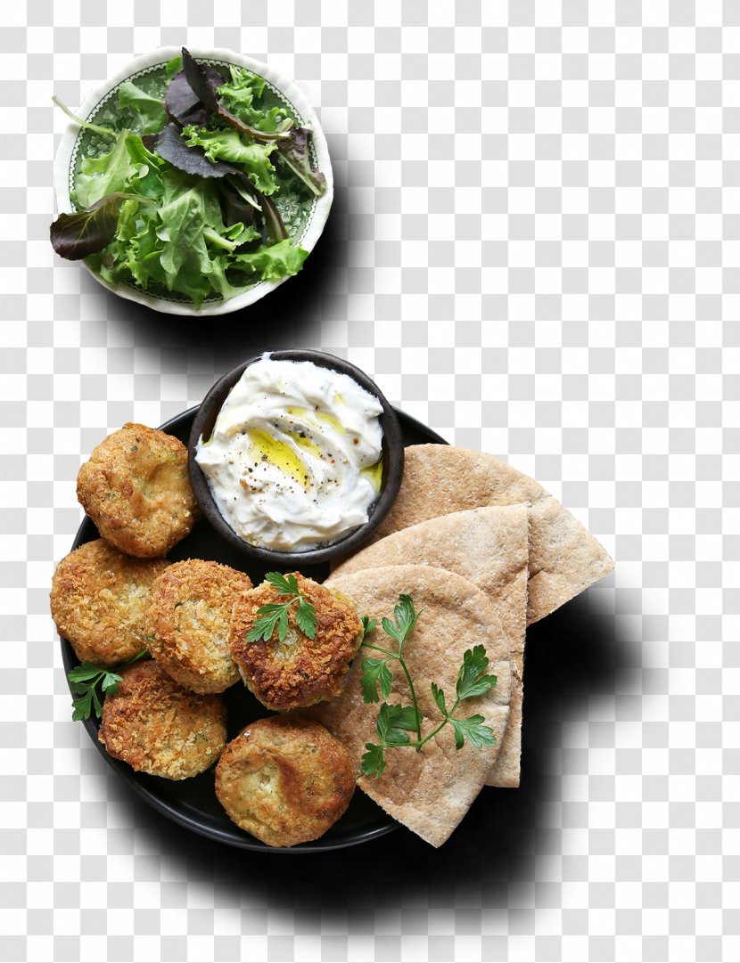 Falafel Pita Meatball Fast Food Dish - Flafel Transparent PNG