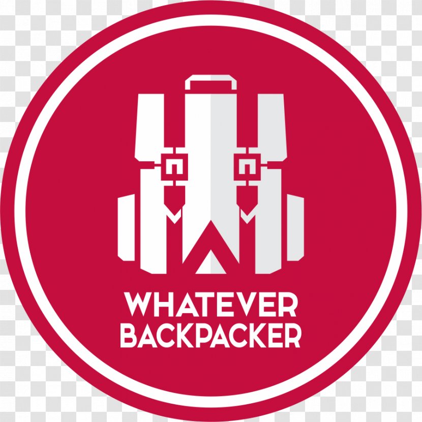 Backpacking Travel Logo Blogger - Backpack Transparent PNG