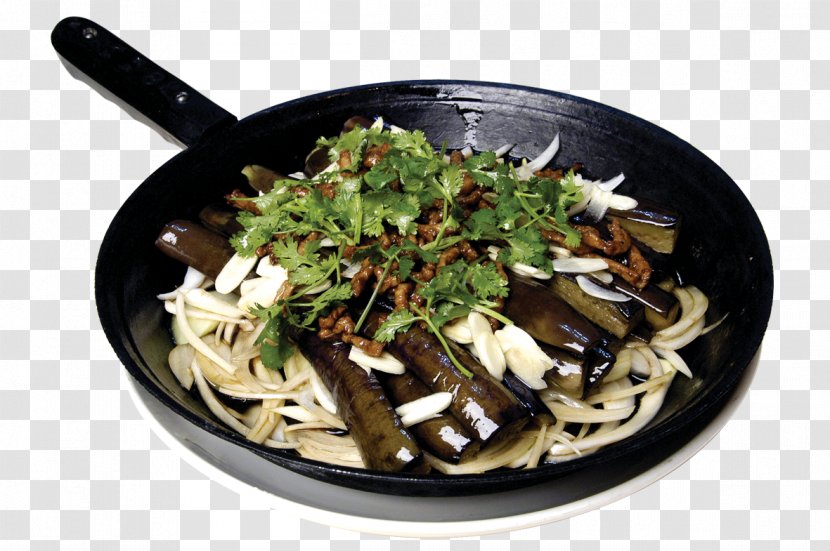 Yakisoba American Chinese Cuisine Vegetarian Of The United States - Spaghetti - Wok Eggplant Transparent PNG