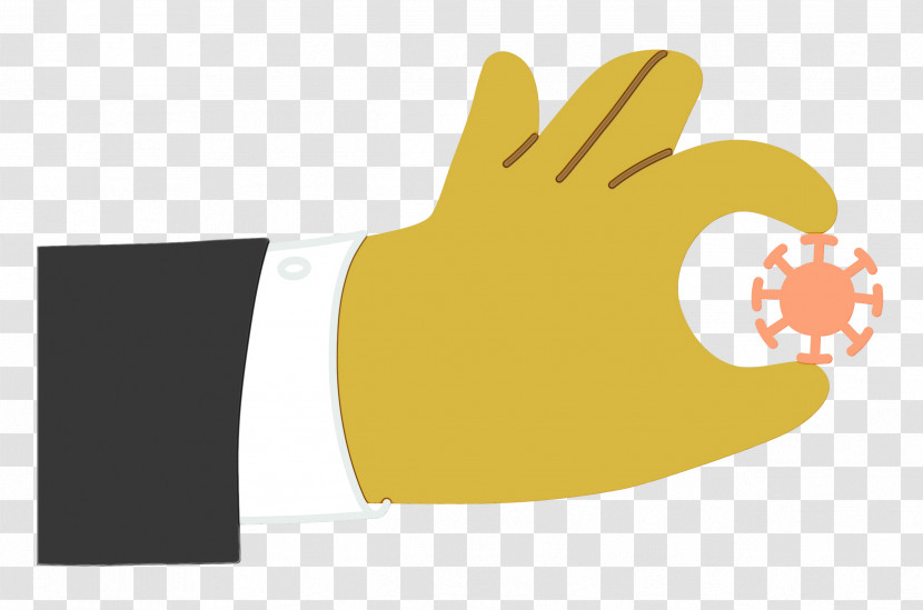 Safety Glove Glove Yellow Meter Font Transparent PNG