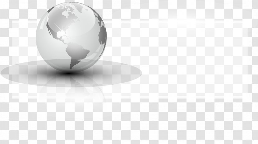 Brand Black And White Wallpaper - Vector Earth Banners Transparent PNG