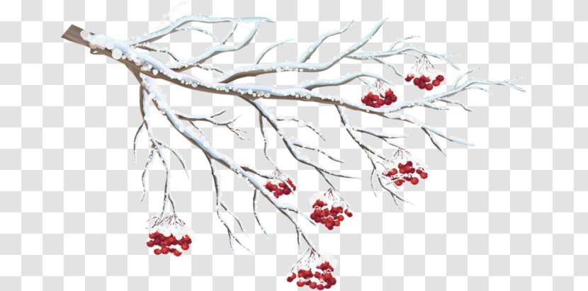 Winter Clip Art - Tree - Plum Flower Transparent PNG