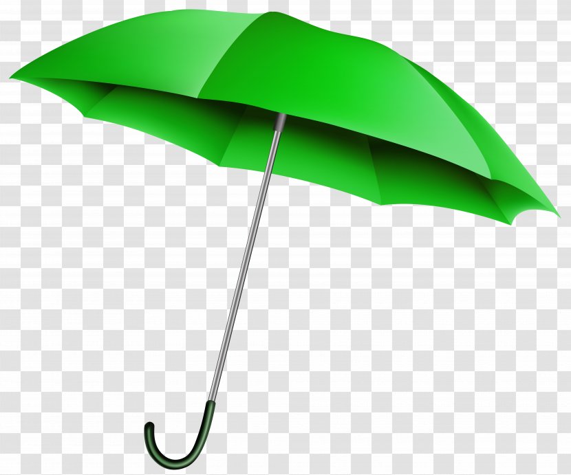 Umbrella Green Clip Art - Red - Falling Transparent PNG