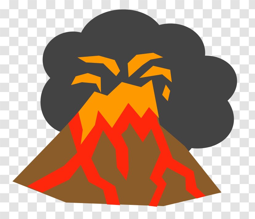 Volcano Lava Clip Art - Vr Cliparts Transparent PNG