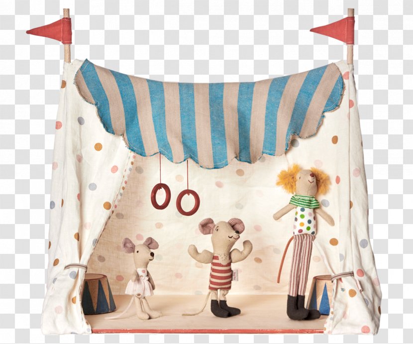 Tent Circus Mouse Child Stuffed Animals & Cuddly Toys - Textile Transparent PNG