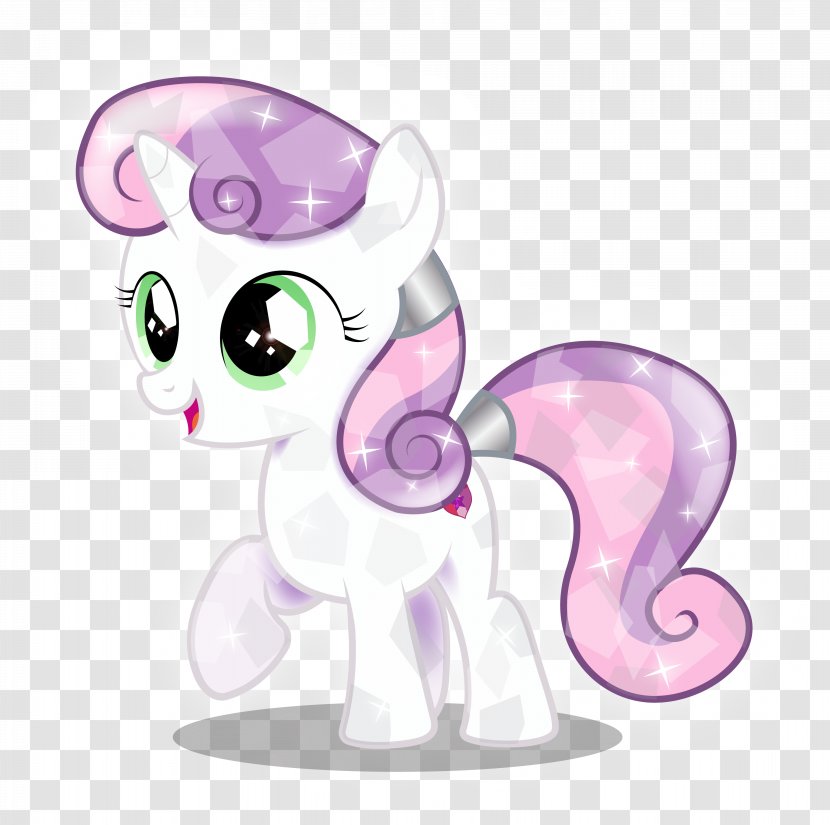 Pony Sweetie Belle Rarity Pinkie Pie Scootaloo - Silhouette - Crystallize Transparent PNG