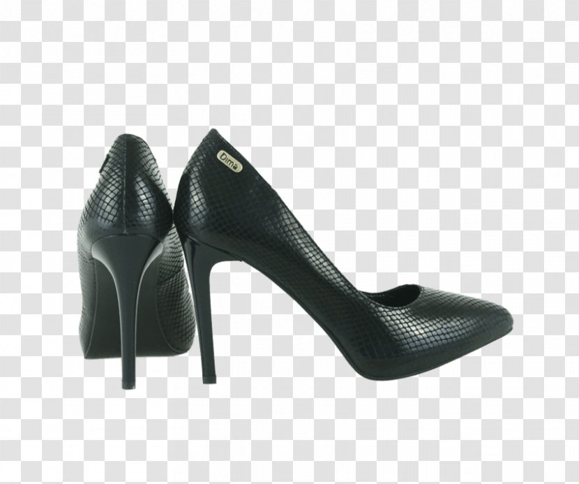 Heel Shoe - Black - Design Transparent PNG
