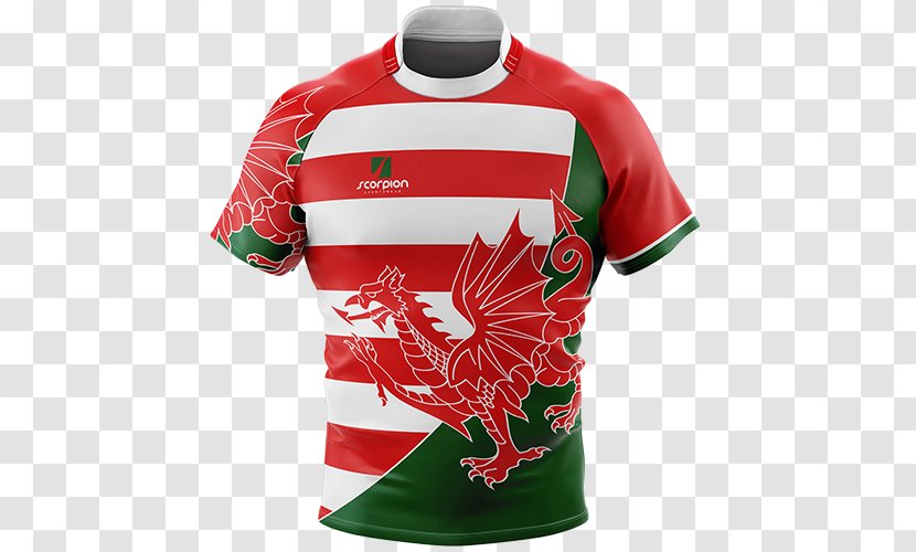 T-shirt Wales National Rugby Union Team Shirt Jersey Transparent PNG