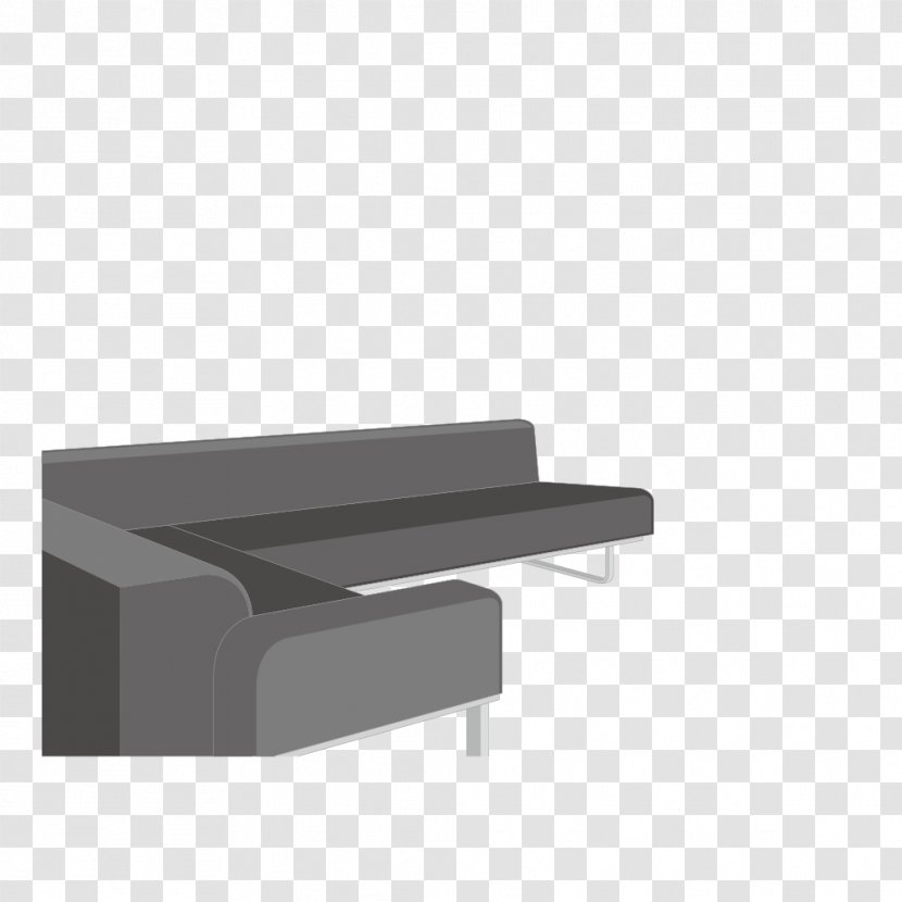 Couch - Furniture - Black Sofa Vector Material Transparent PNG