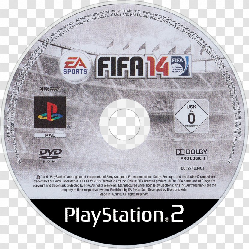 PlayStation 2 FIFA 14 Compact Disc Game Guitar Hero - Playstation - Fifa Collection Transparent PNG