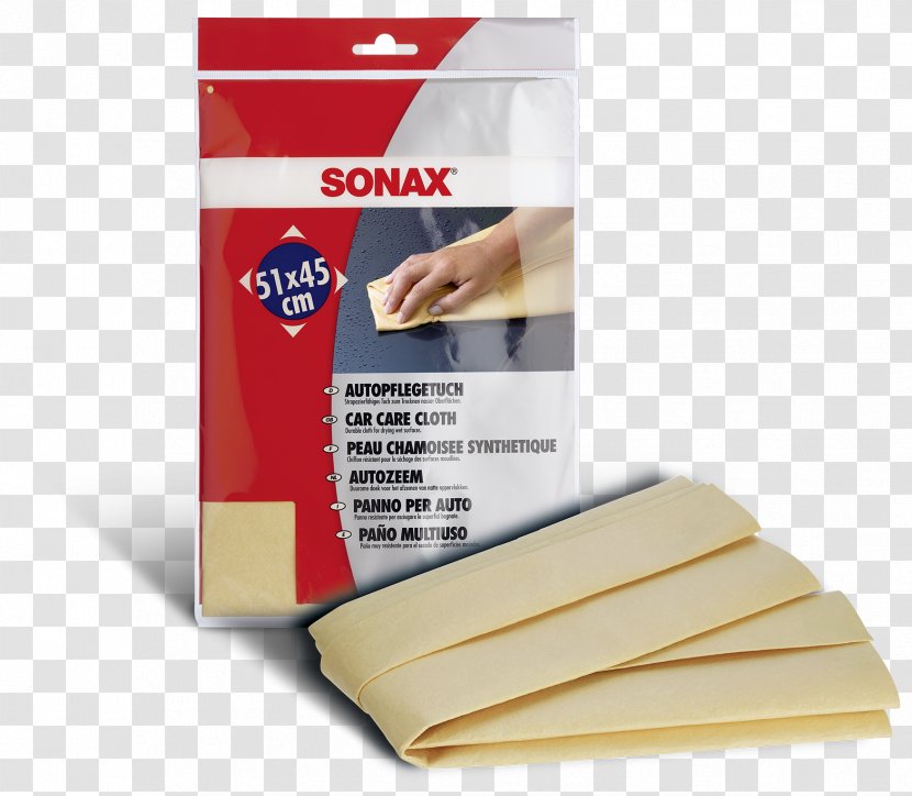 Car Sonax Chamois Leather Polishing Cleaning Transparent PNG