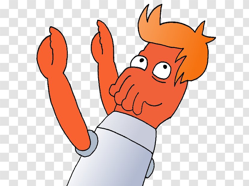 Philip J. Fry Professor Farnsworth Zoidberg Bender Character - Cartoon - Futurama Transparent PNG