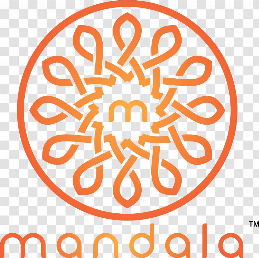Oeko-Tex Business Organization Textile - Orange - Mandala Square Transparent PNG
