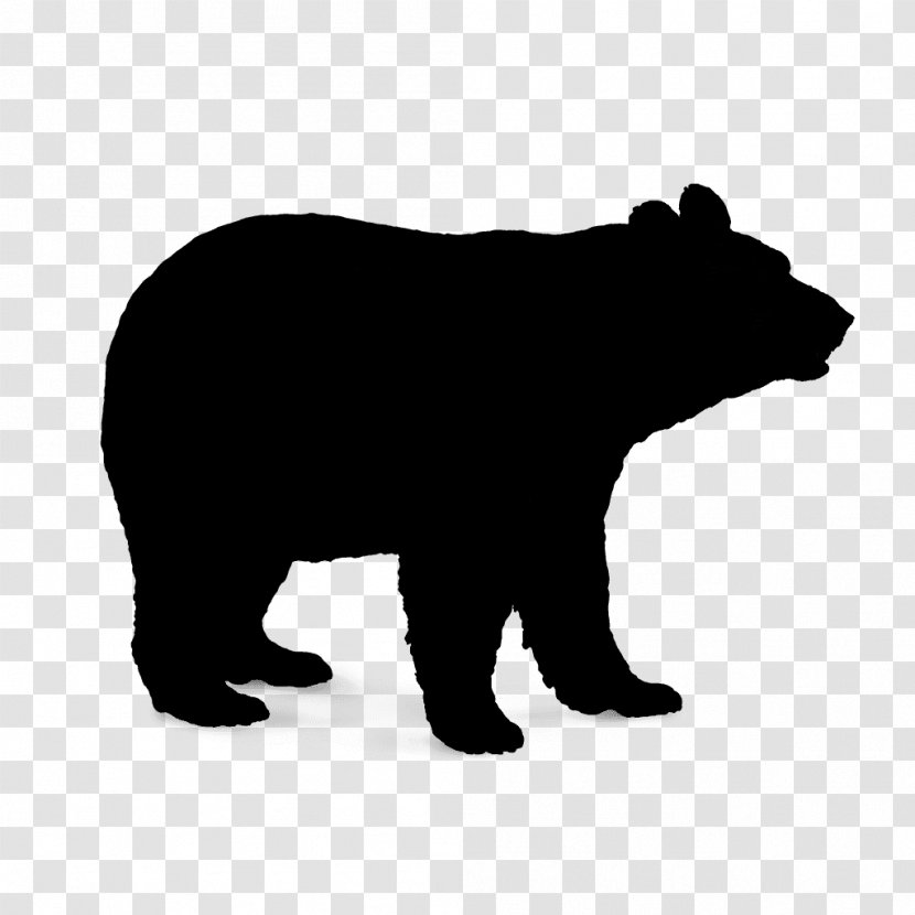 Polar Bear Brown American Black Vector Graphics - Vertebrate - Mammal Transparent PNG