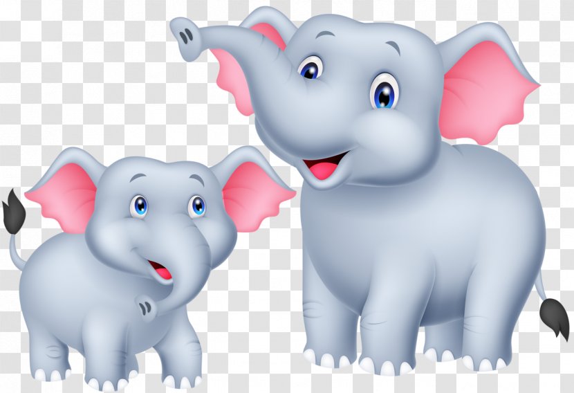 Vector Graphics Drawing Illustration Elephants Royalty-free - Royaltyfree Transparent PNG