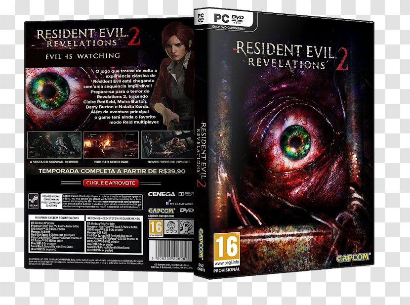 Resident Evil: Revelations 2 Evil 4 The Darkside Chronicles Xbox 360 Transparent PNG