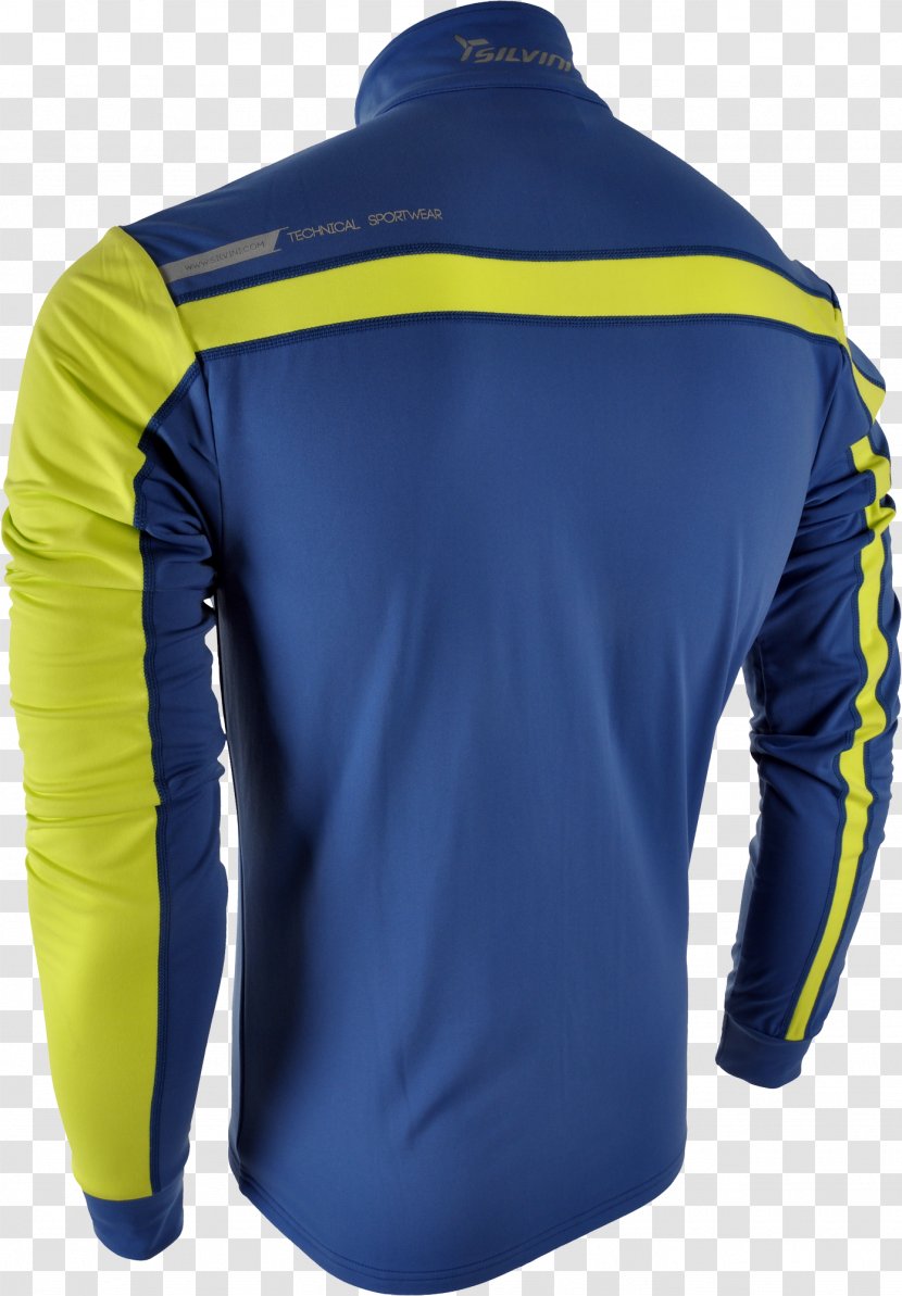 T-shirt Bluza Sportswear Jacket - Blue Transparent PNG