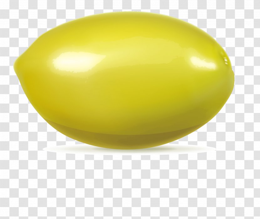 Yellow Fruit - Olive Head Like Hand Painted Beautifully Transparent PNG