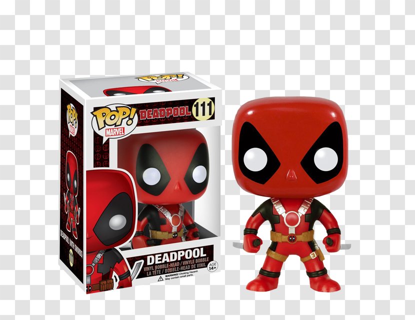 Deadpool Cable Funko Marvel Universe San Diego Comic-Con - Figurine - Head Transparent PNG