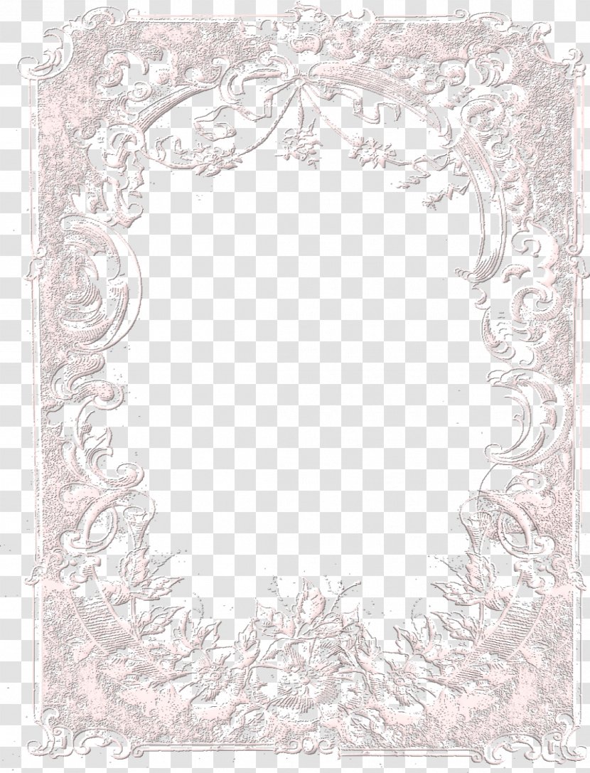 Picture Frames Brighton Gilder Pattern - White - Lace Boarder Transparent PNG