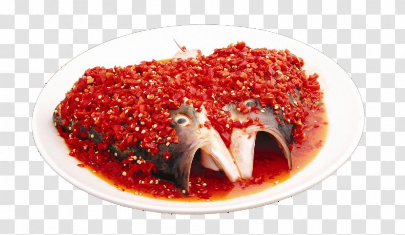 Chinese Cuisine Hunan Fish Dish Food - Head Transparent PNG
