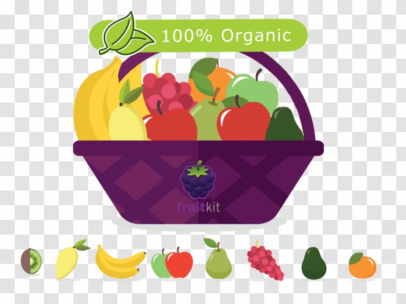 Fruitkit Organic Food Vegetarian Cuisine - Natural Foods - Mango Basket Transparent PNG