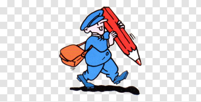 Animation Mail Carrier Transparent PNG