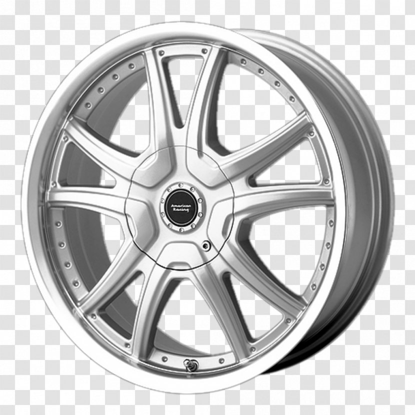 Alloy Wheel Car Rim American Racing - Custom Transparent PNG