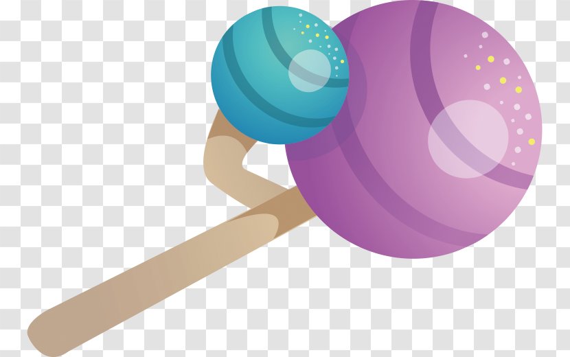 Lollipop Candy Download - Purple - Cartoon Transparent PNG