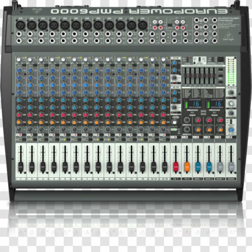 Microphone Audio Mixers Behringer Public Address Systems Equalization - Electronics - Mixer Transparent PNG