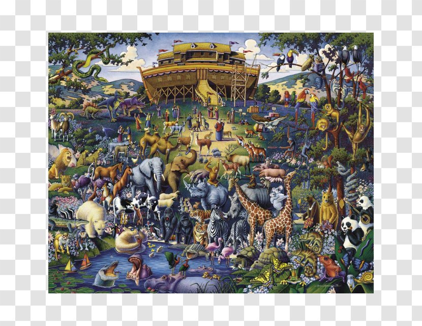 Jigsaw Puzzles Puzzle Video Game Ravensburger Brain Teaser - Wives Aboard Noah's Ark Transparent PNG
