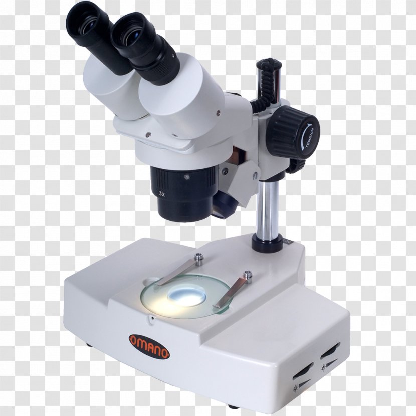 Stereo Microscope Light Optics Optical - Scientific Instrument Transparent PNG