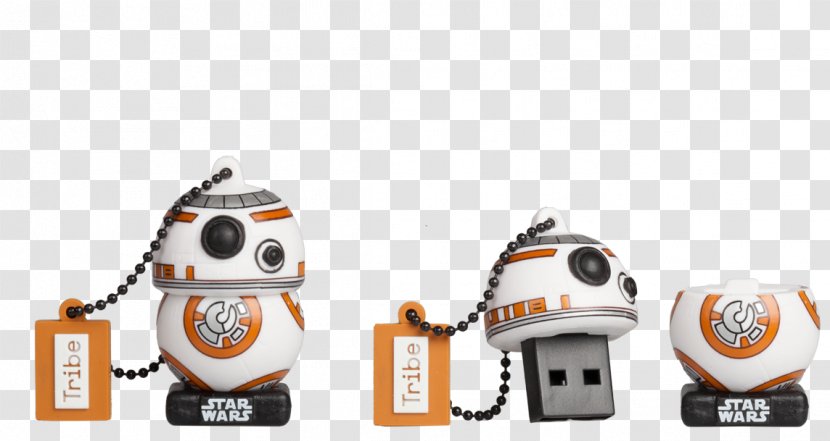 BB-8 Anakin Skywalker USB Flash Drives 16GB Star Wars Drive Tribe Usb 16Gb Memory - Robot Transparent PNG