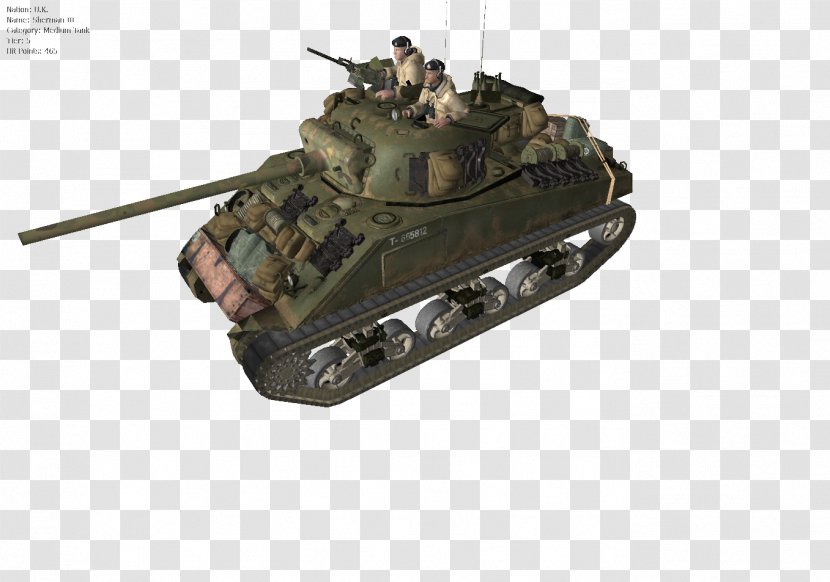 Churchill Tank Scale Models Gun Turret - Combat Vehicle Transparent PNG
