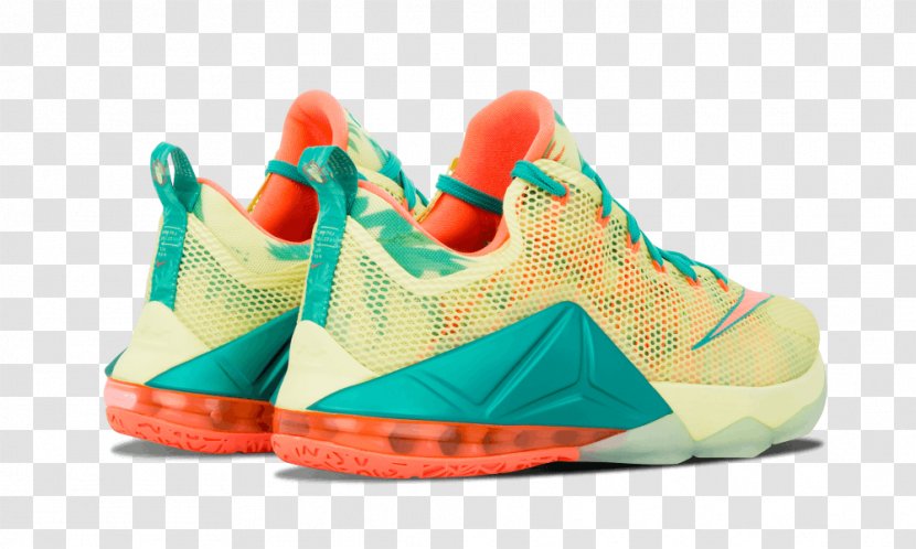 Sports Shoes Nike Lebron Xii Low Mens 12 - Aqua - 9 Mango Transparent PNG