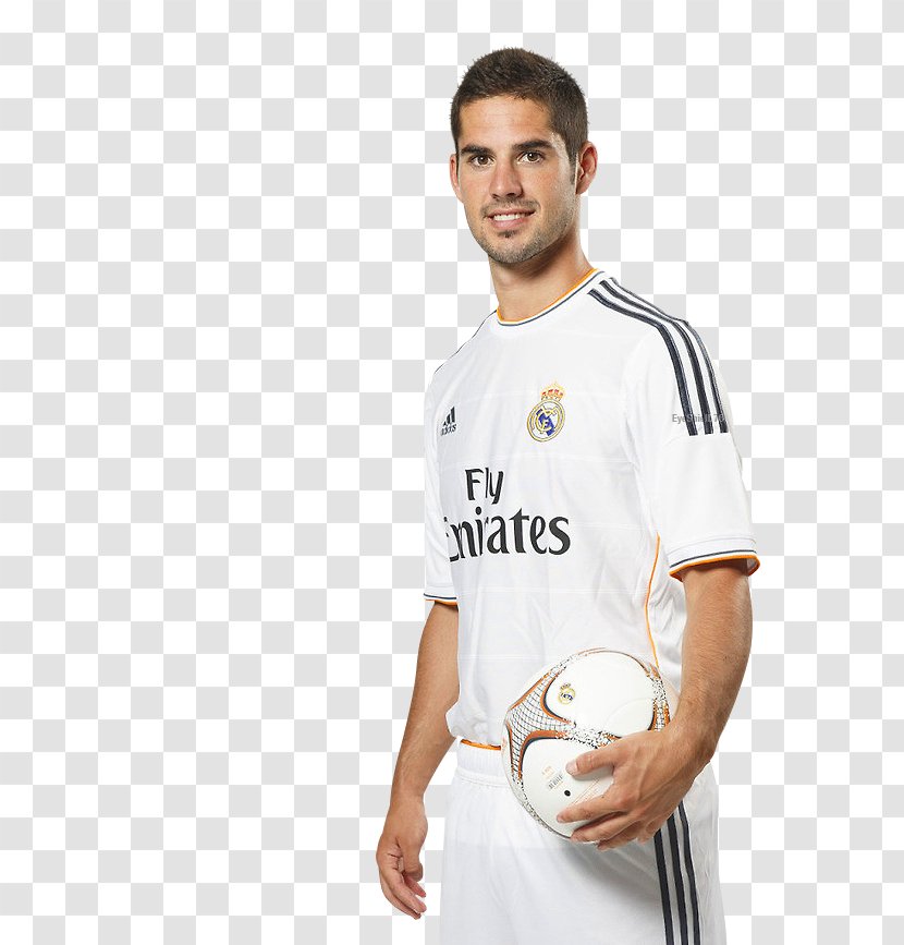 Isco Real Madrid C.F. Sport T-shirt - Shoulder Transparent PNG