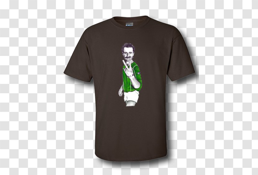 T-shirt Green Sleeve Font - Clothing - Shirt Cartoon Transparent PNG