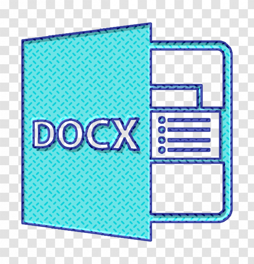 Interface Icon File Formats Styled Icon DOCX File Variant Icon Transparent PNG