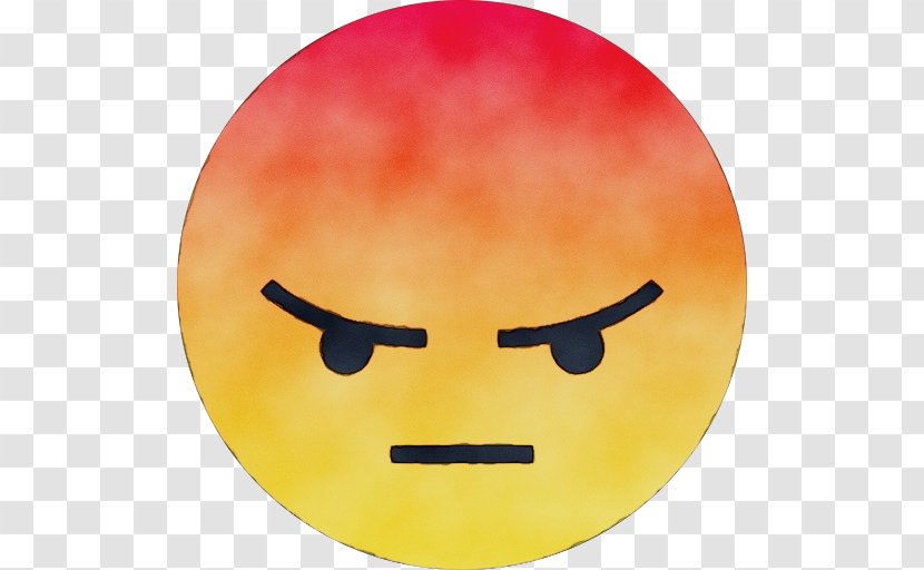 Happy Face Emoji - Anger - Glasses Transparent PNG