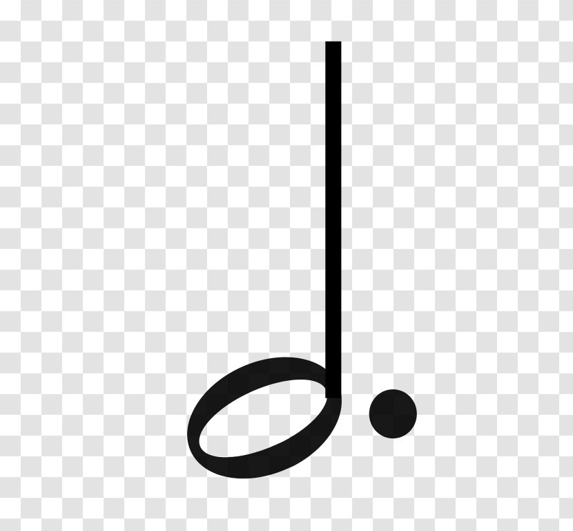 Dotted Note Half Quarter Musical Rest - Tree - Image Transparent PNG