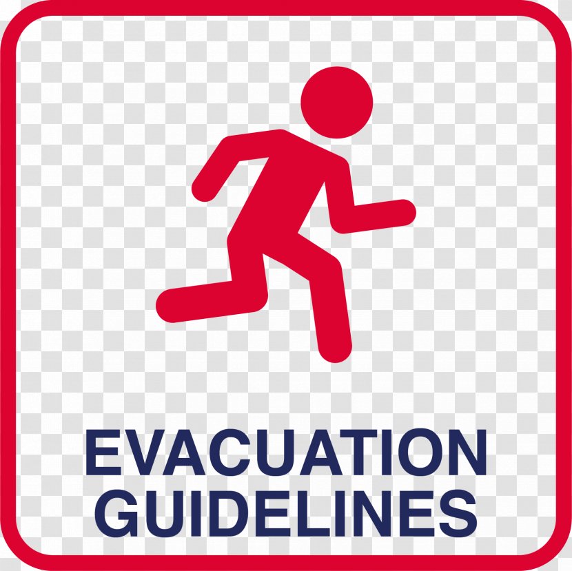 Emergency Evacuation Clip Art - Text Transparent PNG