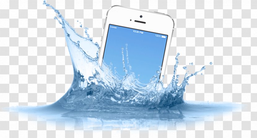 Water Damage IPhone Desktop Wallpaper - Silhouette - Mobile Phone In Transparent PNG