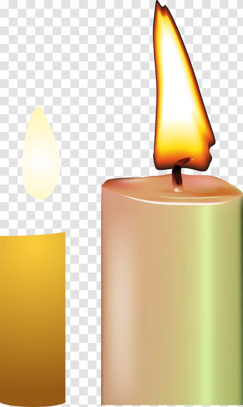Flameless Candles Wax Photography - Candle - Vector Decorative Pattern Transparent PNG